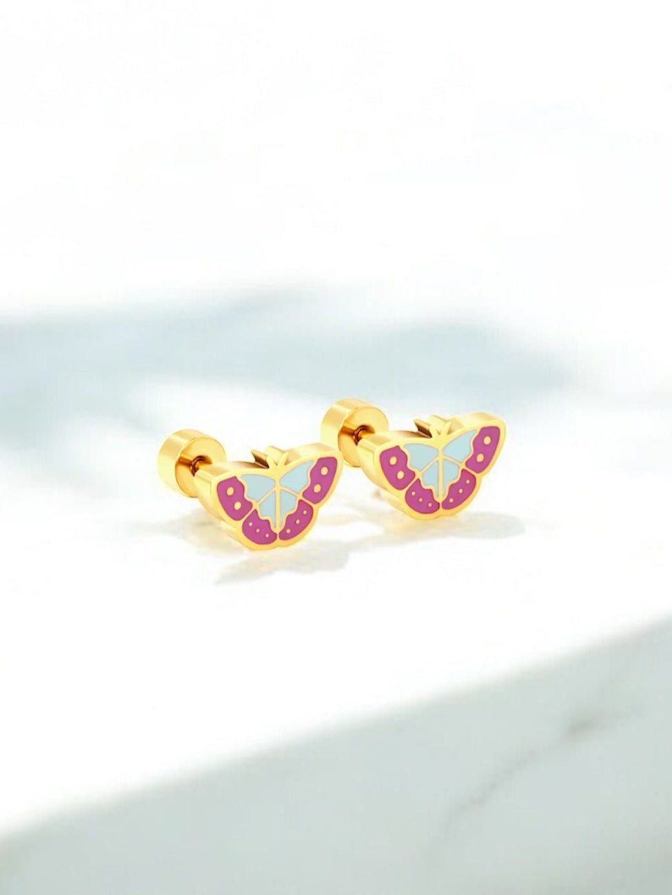 Boucles d’oreilles PAPILLON