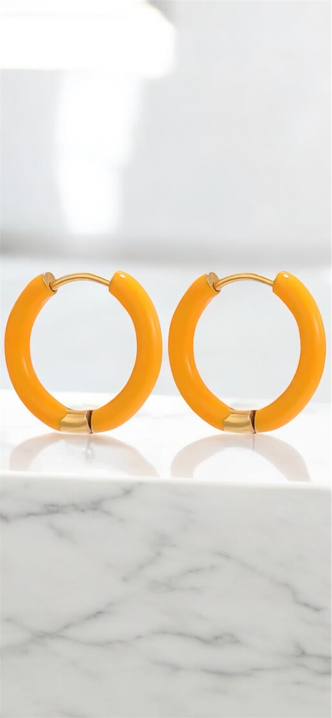 Boucles d’oreilles ORANGE