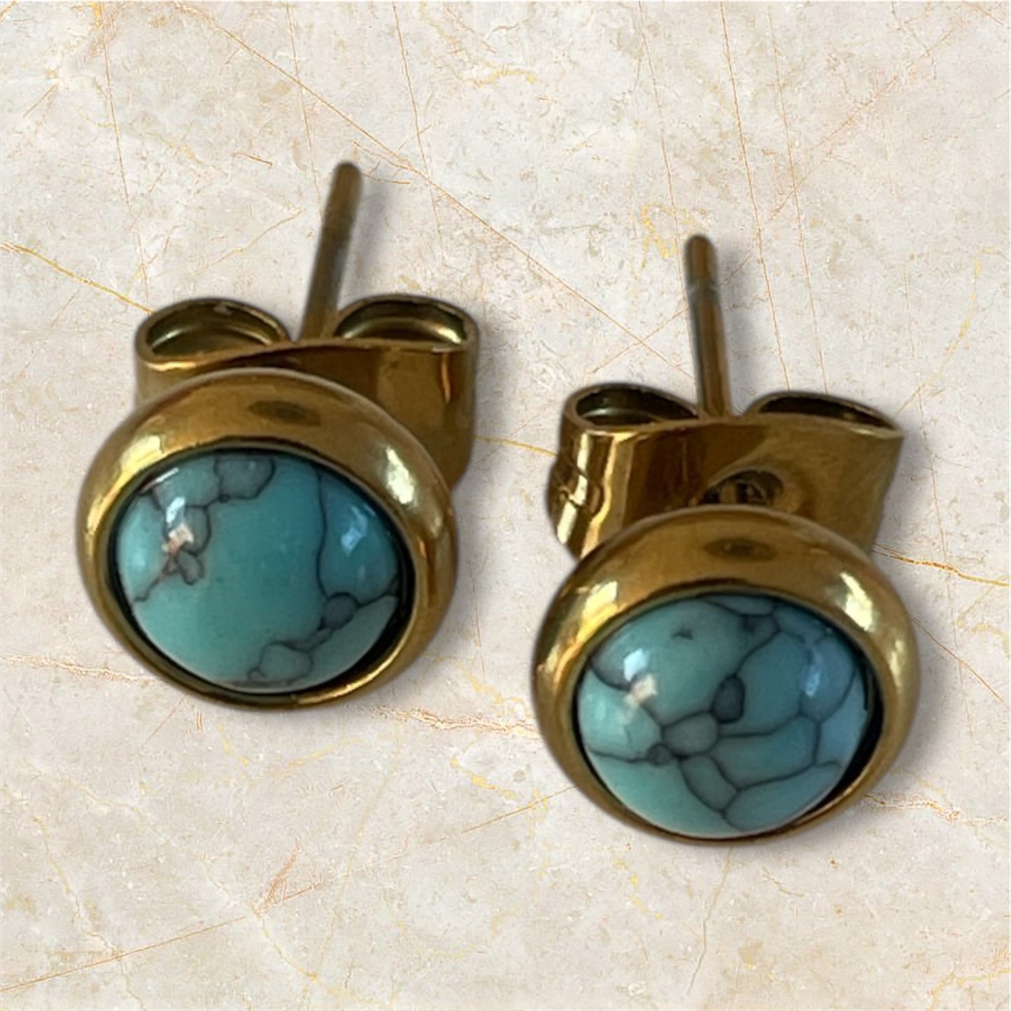 Boucles d’oreilles TURQUOISE