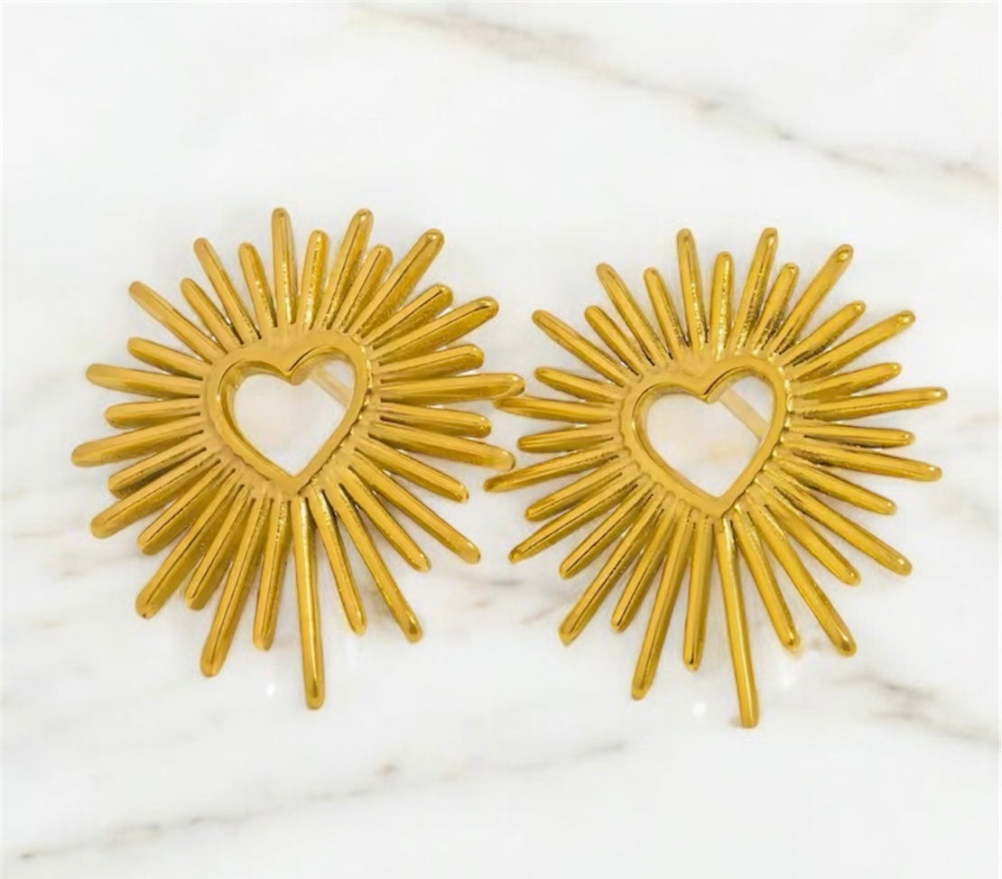 Boucles d’oreilles CŒUR