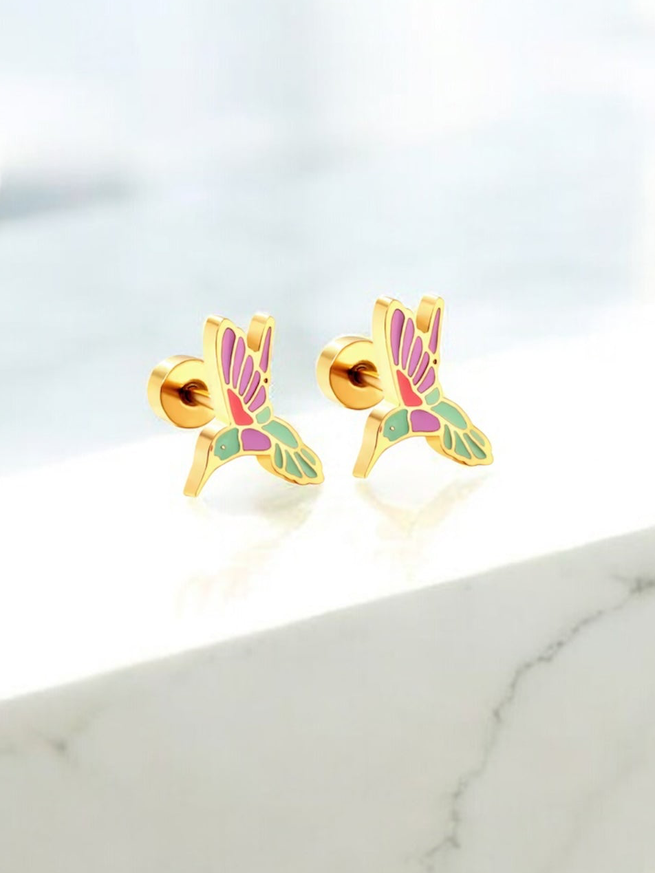 Boucles d’oreilles OISEAUX
