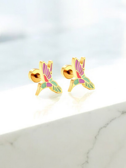 Boucles d’oreilles OISEAUX