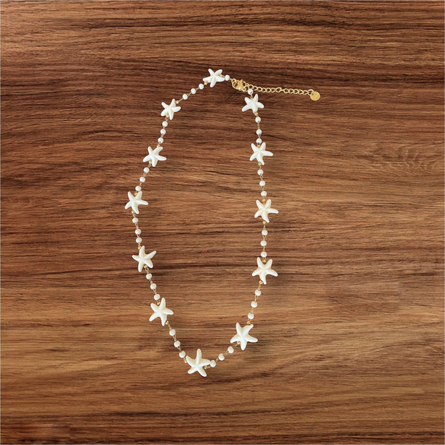 Collier HAWAÏEN Blanc