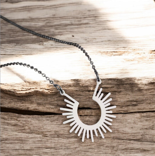 Collier SUNSET argenté