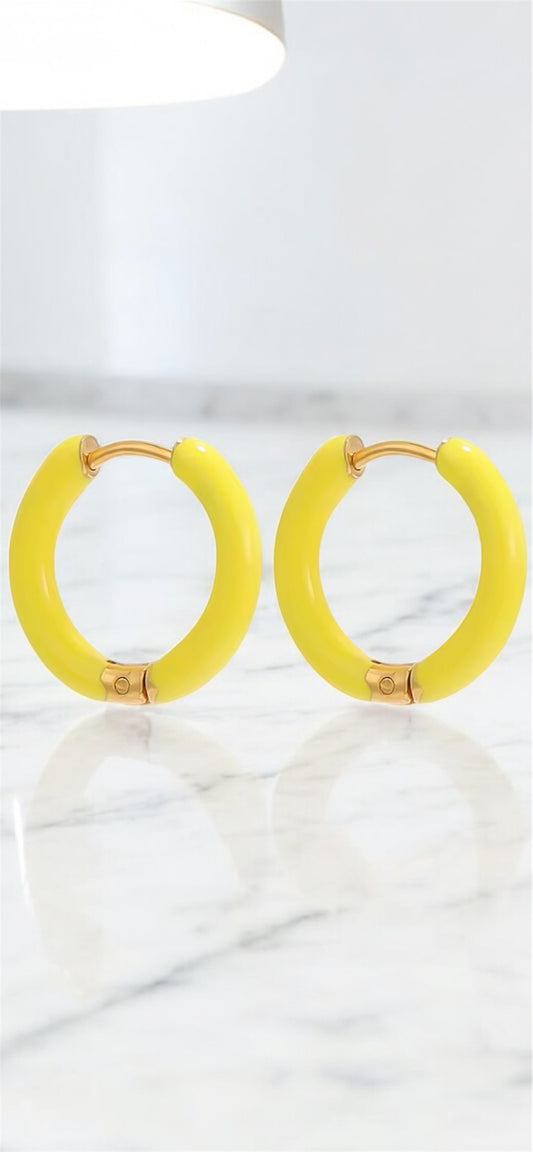 Boucles d’oreilles YELLOW