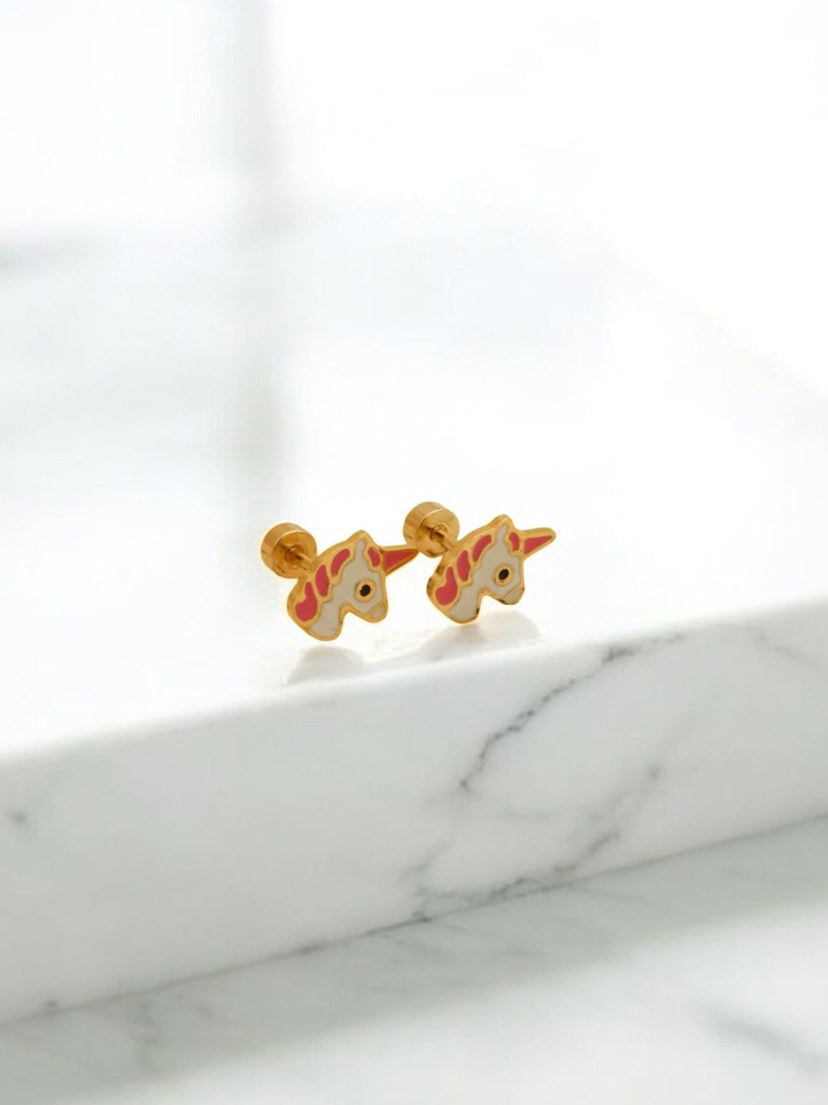 Boucles d’oreilles LICORNE