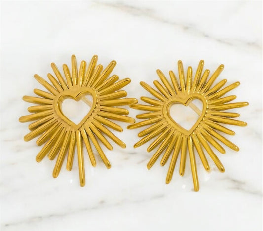 Boucles d’oreilles CŒUR